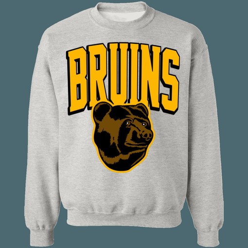 Boston Bruins POOH BEAR Retro NHL Sweatshirt Hoodie TShirt for Hockey Lovers - Image 2