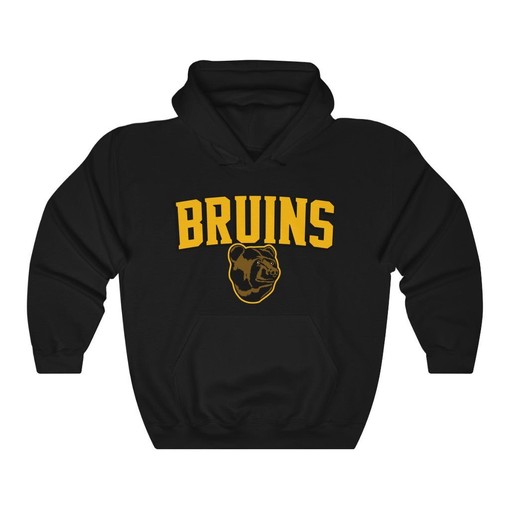 Boston Bruins POOH BEAR Vintage NHL Hoodie Sweatshirt for Sports Lovers - Image 3