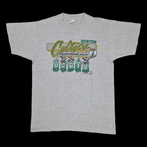 Boston Celtics BNA Basketball Club Vintage 80's T-Shirt, Hoodie, Sweatshirt - Small Print Design for Basketball Fans