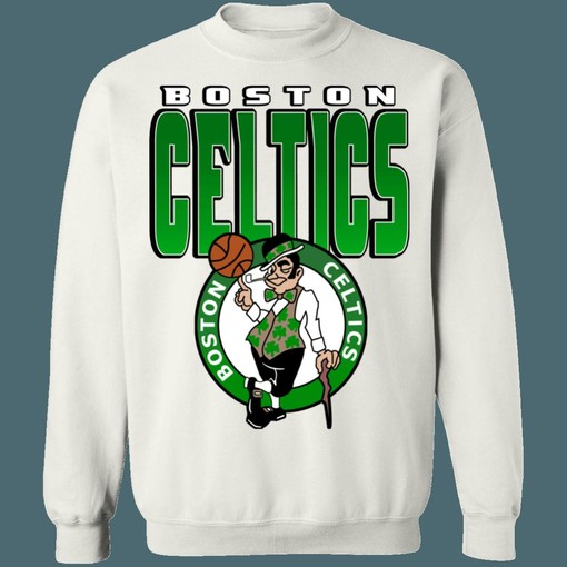 Boston Celtics GRADIENT Retro NBA Vintage Sweatshirt Hoodie Shirt for NBA Fans
