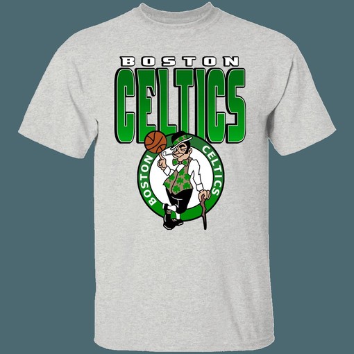 Boston Celtics Retro NBA Sweatshirt Hoodie Gifts for NBA Fans - Image 4