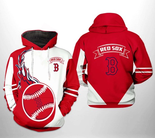 Boston Red Sox MLB Custom All Over Print 3D Hoodie - Personalized Style