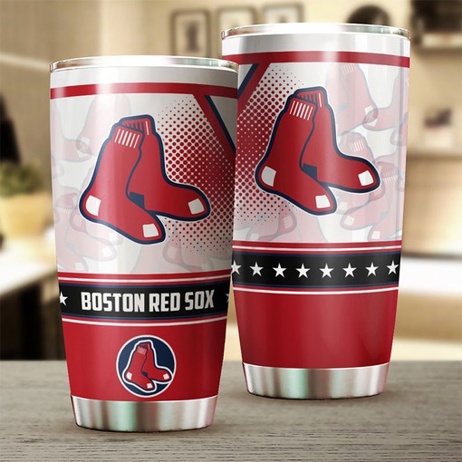 Boston Red Sox MLB Tumbler with Awesome Design - Perfect for all Baseball Fans with MLB Logo