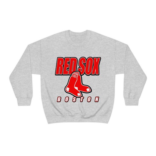 Boston Red Sox Vintage 90's MLB Crewneck Sweatshirt Hoodie - A Must-Have for Baseball Fans