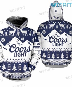 Bow Hunter Coors Light All Over Print 3D Hoodie for Beer Lovers