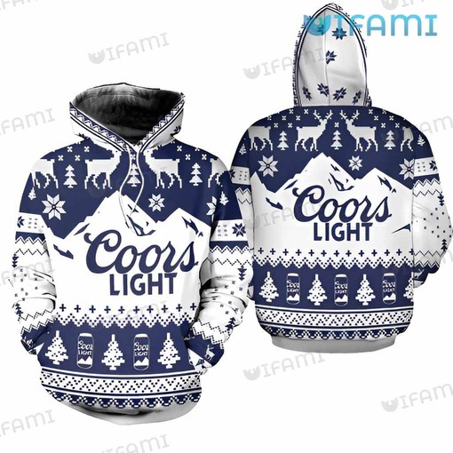 Bow Hunter Coors Light All Over Print 3D Hoodie for Beer Lovers