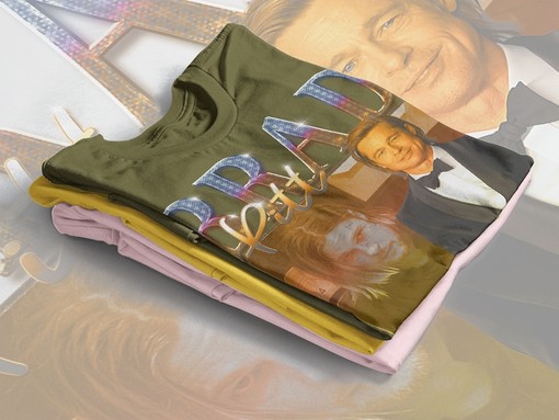 Brad Pitt 90s Vintage Homage Unisex T-shirt - Retro 90s Aesthetic Tees Shirt - Once Upon A Time Unisex T-Shirt - Image 4