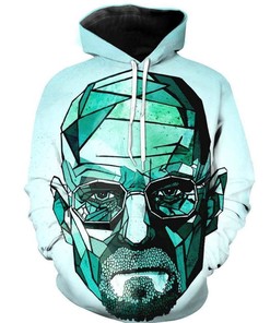 Breaking Bad 3D Graphic Hoodie - Perfect for Fans of the Show