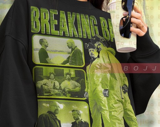 Breaking Bad Heisenberg Sweatshirt, Vintage Homage Retro Sweatshirt, Fan Tshirt, Walter White Tshirt - Image 4