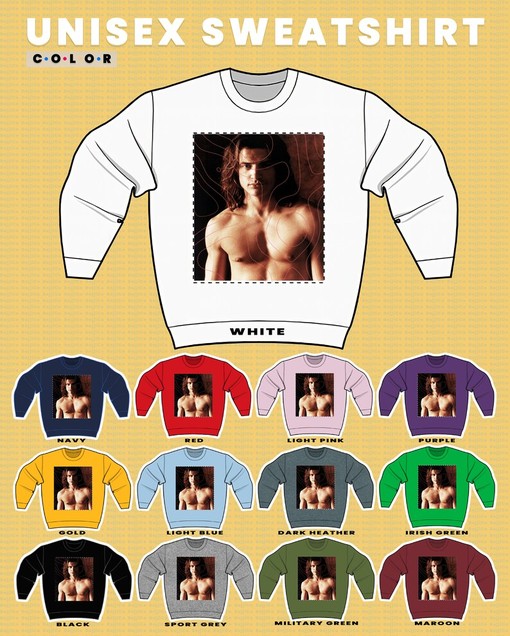 Brendan Fraser Fans Shirt: Brendan Fraser George Jungle Sweatshirt featuring Rick O'Connell and Vintage Tees. - Image 3