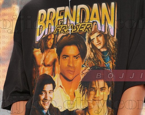 Brendan Fraser Merchandise, Retro Rick O'Connell Shirt, Vintage Brendan Fraser T-shirt, Movie Character Shirts - Image 2
