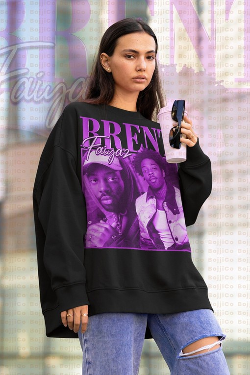 Brennt Faiiyaz Collectible Tee, Vintage Style, Hip Hop Rap Tour Merchandise, Movie Shirts for Boys