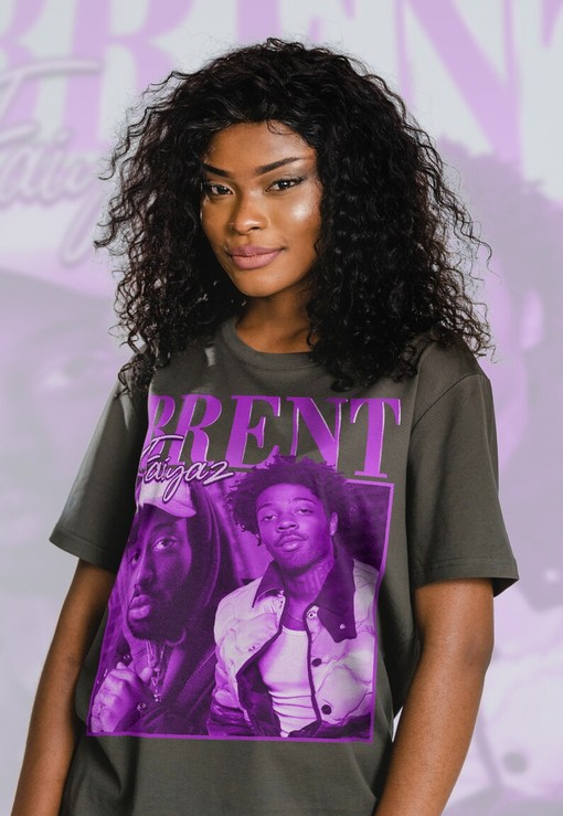 Brennt Faiyyaz Shirt Retro, Brennt Faiyaz Tee for Music Fans