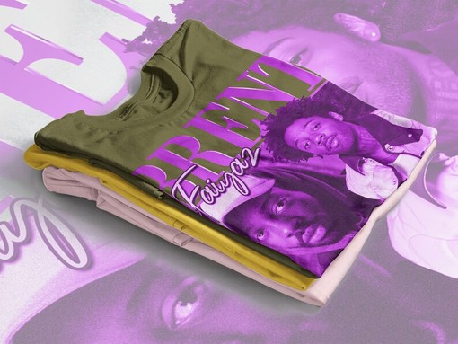 Brennt Faiyyaz Shirt Retro, Brennt Faiyaz Tee for Music Fans - Image 4