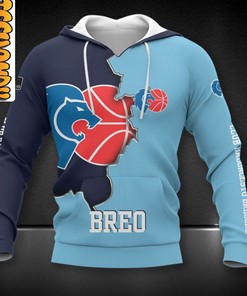 Breogan Rio All Over Print 3D Hoodie with Bold Team Logo