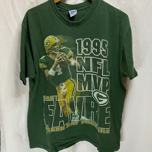 Brett Favre Green Bay Packers 1995 NFL T-Shirt Sweatshirt Pullover Hoodie Gift For Fans