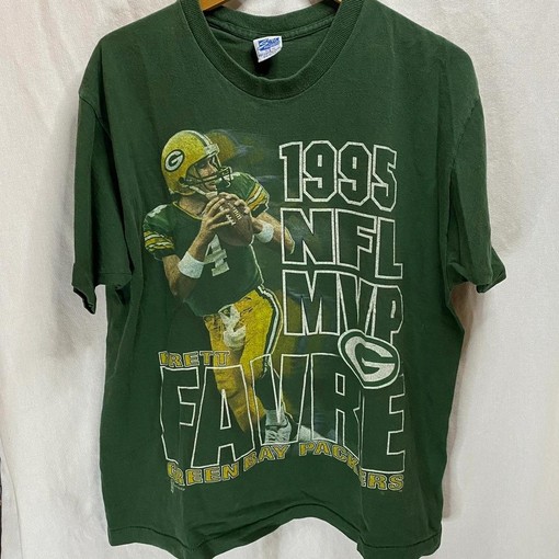 Brett Favre Green Bay Packers 1995 Vintage Style Sweatshirt T-shirt - Ideal Gift for Football Fans