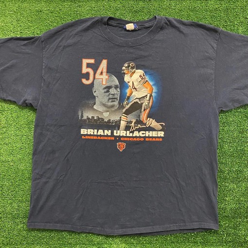 Brian Urlacher Vintage Style NFL Chicago Bears Hoodie Sweatshirt - Must-have for Fans