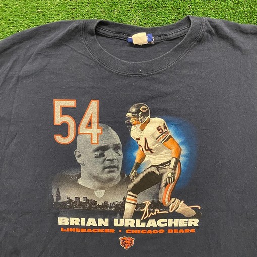 Brian Urlacher Vintage Style NFL Chicago Bears Hoodie Sweatshirt - Must-have for Fans - Image 2