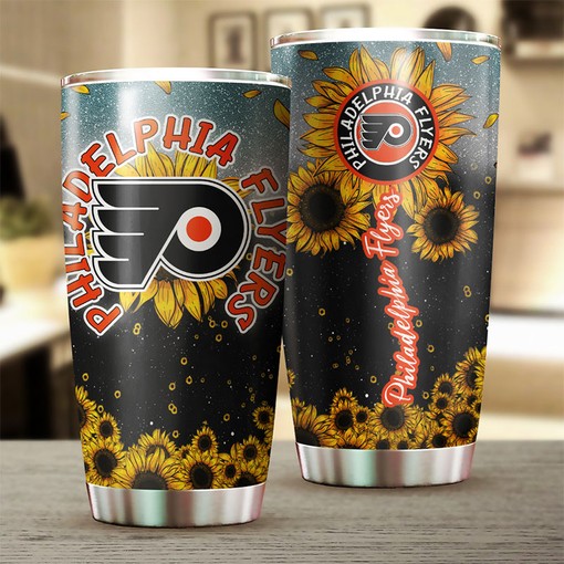 Brighten Your Day with This Sunflower Flyers NHL Tumbler 30 oz