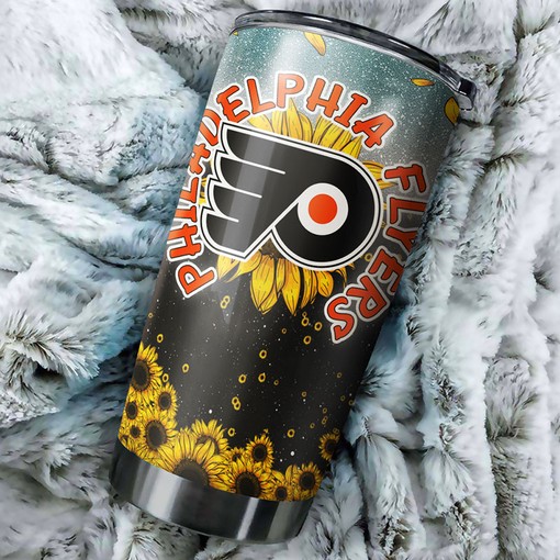 Brighten Your Day with This Sunflower Flyers NHL Tumbler 30 oz - Image 2