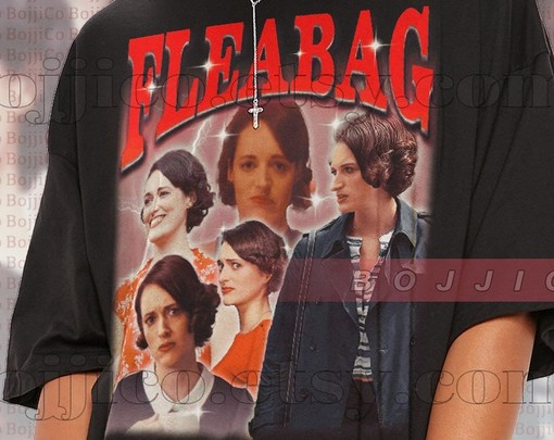 British TV Series Fleabag Retro Homage Shirt with Phoebe Waller-Bridge - Image 2