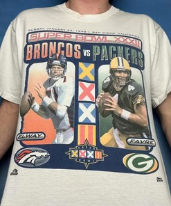 Broncos Packers Vintage Style Sweatshirt T-shirt, NCAA Football Teams Gifts for Fans