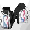 Brooklyn Nets NBA Team All Over Print Zip Up Hoodie 3D with Trendy Look