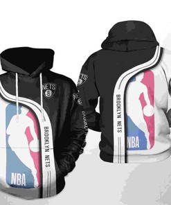 Brooklyn Nets NBA Team All Over Print Zip Up Hoodie 3D with Trendy Look