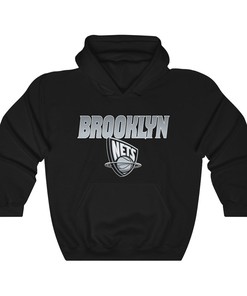 Brooklyn X New Jersey Nets 90's NBA Mash-Up Sweatshirt Hoodie - Retro Style