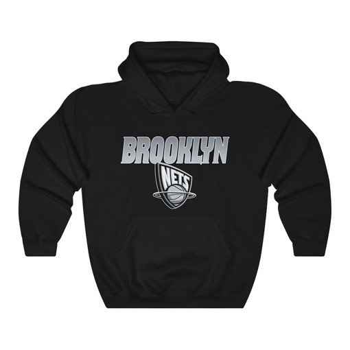 Brooklyn X New Jersey Nets 90's NBA Mash-Up Sweatshirt Hoodie - Retro Style