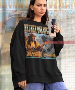 Brushy One String Hoodie, Music Sweatshirt, Retro 90s Movie Shirt, Funny Minimalist Shirts