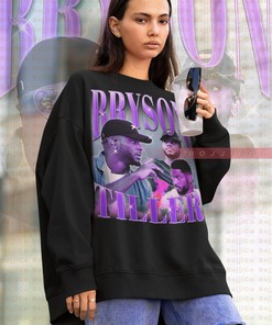 Bryson Tiller Sweatshirt, Vintage 90s Hip Hop Sweater, Retro Music Shirt, Movie Fan Gifts