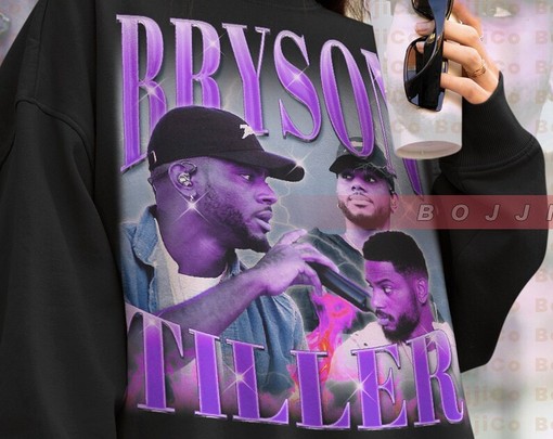 Bryson Tiller Sweatshirt, Vintage 90s Hip Hop Sweater, Retro Music Shirt, Movie Fan Gifts - Image 4