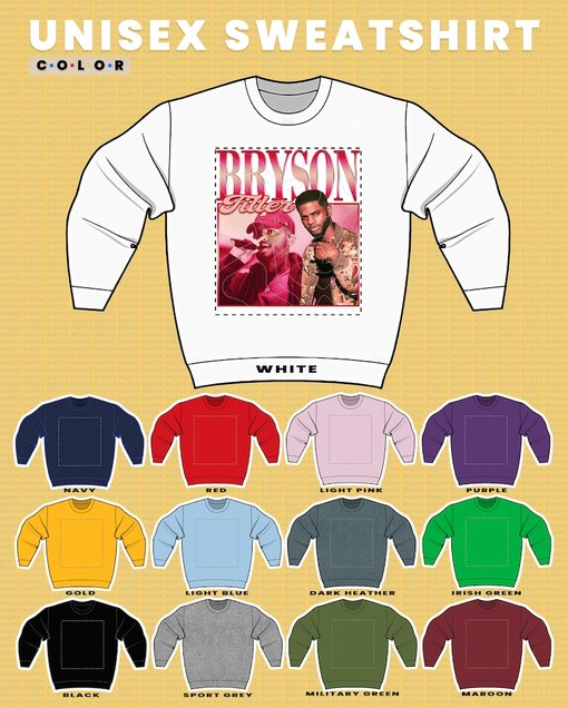 Bryson Tiller Unisex Vintage 90s Style SweatShirt, Hip Hop Tee for Fans - Movie Shirts for Men - Image 3