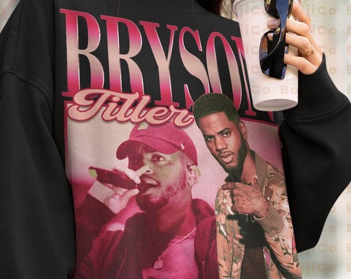 Bryson Tiller Unisex Vintage 90s Style SweatShirt, Hip Hop Tee for Fans - Movie Shirts for Men - Image 4
