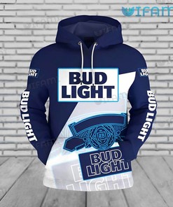 Bud Light Label All Over Print Hoodie for Women Gift
