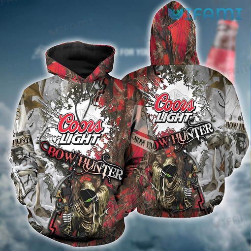 Budweiser Bow Hunter 3D Hoodie All Over Printful for Men - Gift