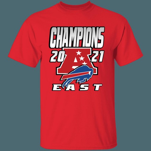 Buffalo Bills 2021 AFC East Division Champions Retro NFL Tee, Sweatshirt, and Hoodie Gifts for NFL Fans - NFL Shirts - Image 4