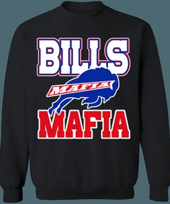 Buffalo Bills BILLS MAFIA Retro NFL Sweatshirt Hoodie - Ideal for Bills Fans