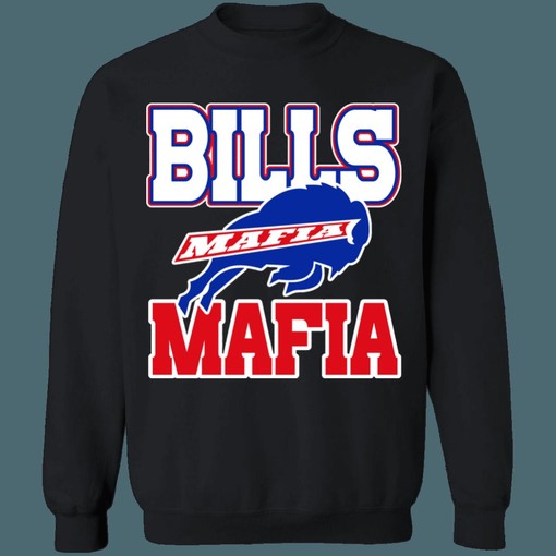 Buffalo Bills BILLS MAFIA Retro NFL Sweatshirt Hoodie - Ideal for Bills Fans