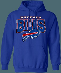 Buffalo Bills Retro NFL Hoodie Sweatshirt Sport Shirt - Great for Football Fans