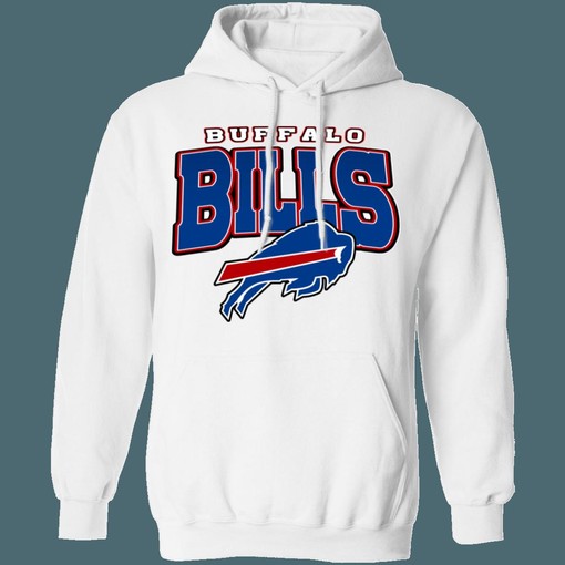 Buffalo Bills Retro NFL Hoodie Sweatshirt Sport Shirt - Great for Football Fans - Image 2