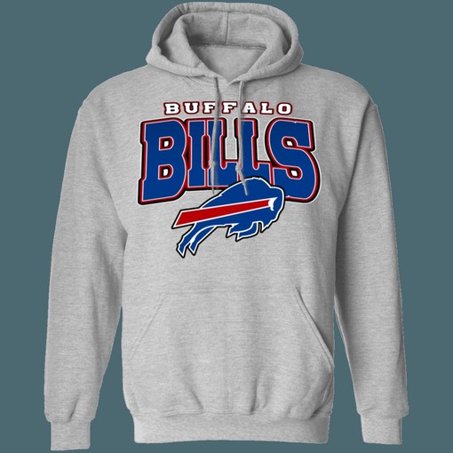Buffalo Bills Retro NFL Hoodie Sweatshirt Sport Shirt - Great for Football Fans - Image 3
