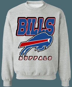 Buffalo Bills Retro NFL Sweatshirt Hoodie - Classic Football Memorabilia