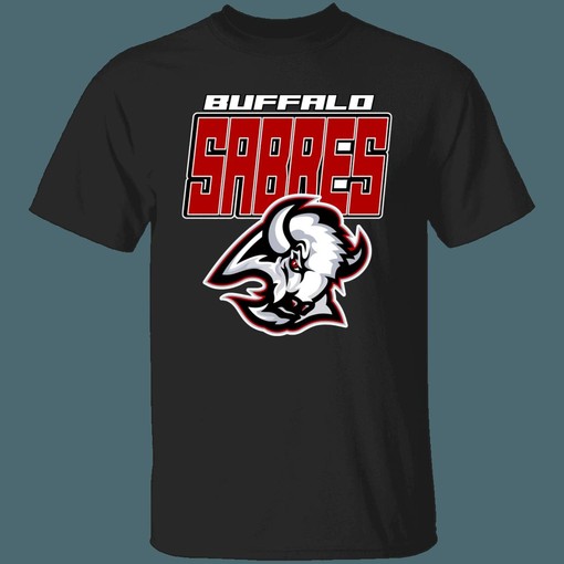 Buffalo Sabres BUFFALO HEAD 90s Retro NHL Tee, Sweatshirt, and Hoodie Gifts for NHL Fans - NHL Shirts - Image 2