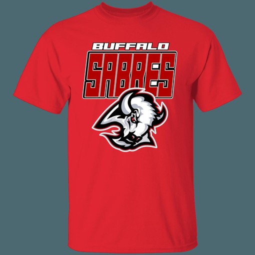 Buffalo Sabres BUFFALO HEAD 90s Retro NHL Tee, Sweatshirt, and Hoodie Gifts for NHL Fans - NHL Shirts - Image 4