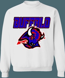 Buffalo Sabres Bills Retro NHL Sweatshirt Hoodie - Great for Hockey Lovers