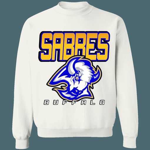 Buffalo Sabres GOAT HEAD Vintage 90s NHL Crewneck Sweatshirt Hoodie Shirt - Perfect Gift for Hockey Fans
