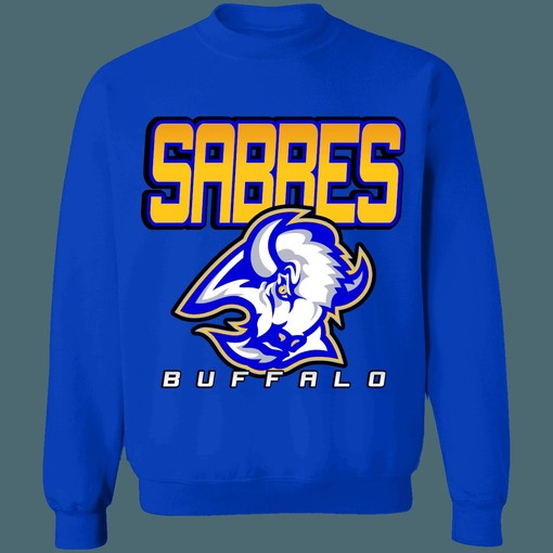 Buffalo Sabres GOAT HEAD Vintage 90s NHL Crewneck Sweatshirt Hoodie Shirt - Perfect Gift for Hockey Fans - Image 3